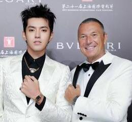 吴亦凡、郑秀文、冯德伦出席“宝格丽经典呈现”展映单元开幕仪式